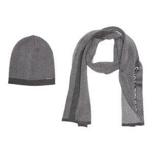 Michael Kors Zig Zag Scarf & Beanie Hat Set - New - image 1